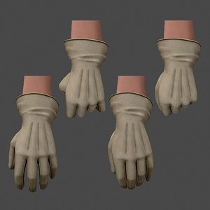 3D gloves male female