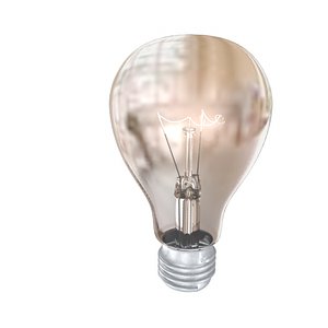 light bulb 3d model
