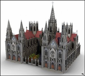 3d model church