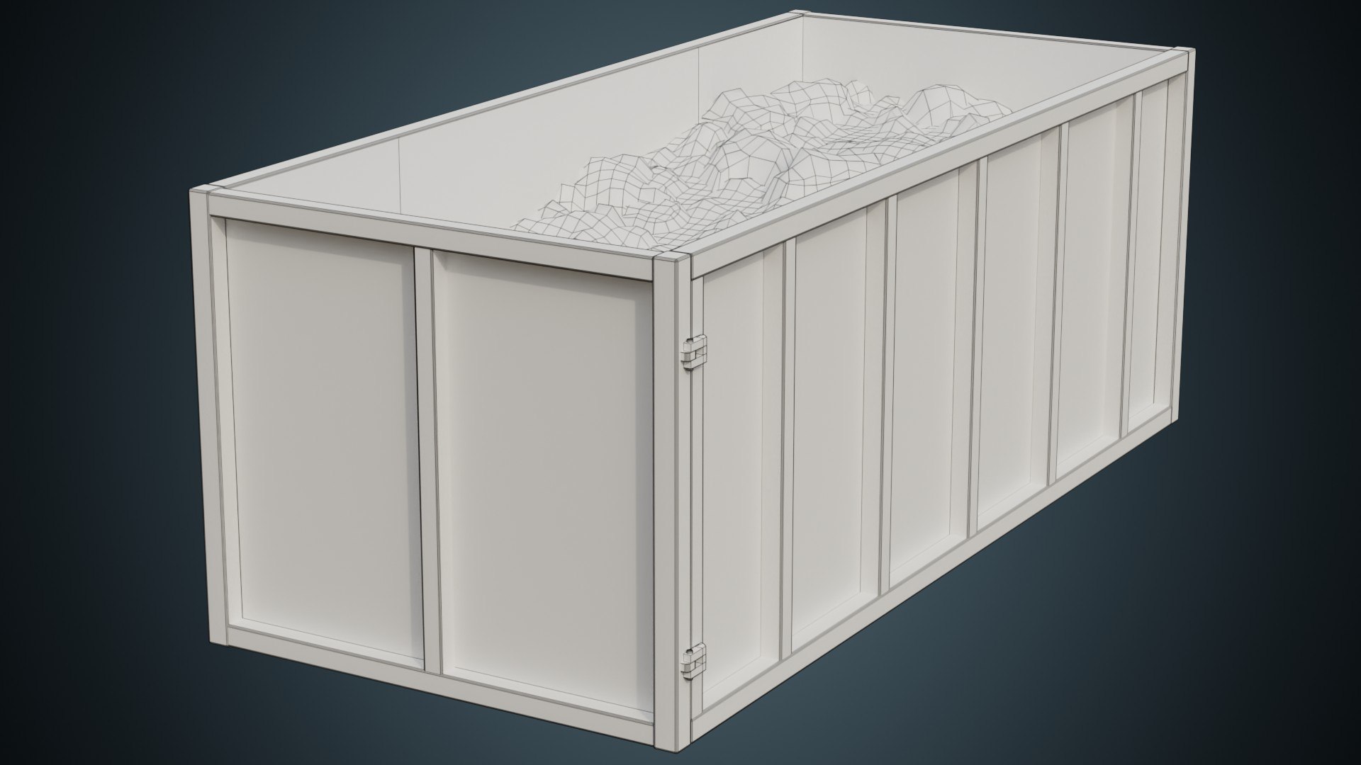 3D Garbage Container 2A model - TurboSquid 1732320