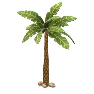 3D Palm Tree model
