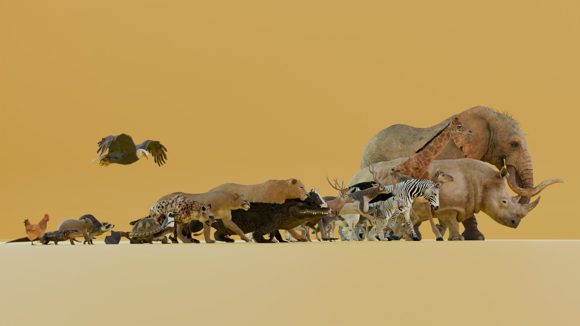 3D model Animated Animals mega Pack https://p.turbosquid.com/ts-thumb/hT/lC5zvw/GO/scr1/png/1787576102/1920x1080/fit_q87/0070aaadd1a6117f70d2f775d941a9e0c193b27a/scr1.jpg