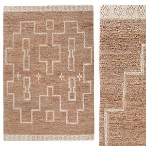 3D HAZAL JUTE RUG