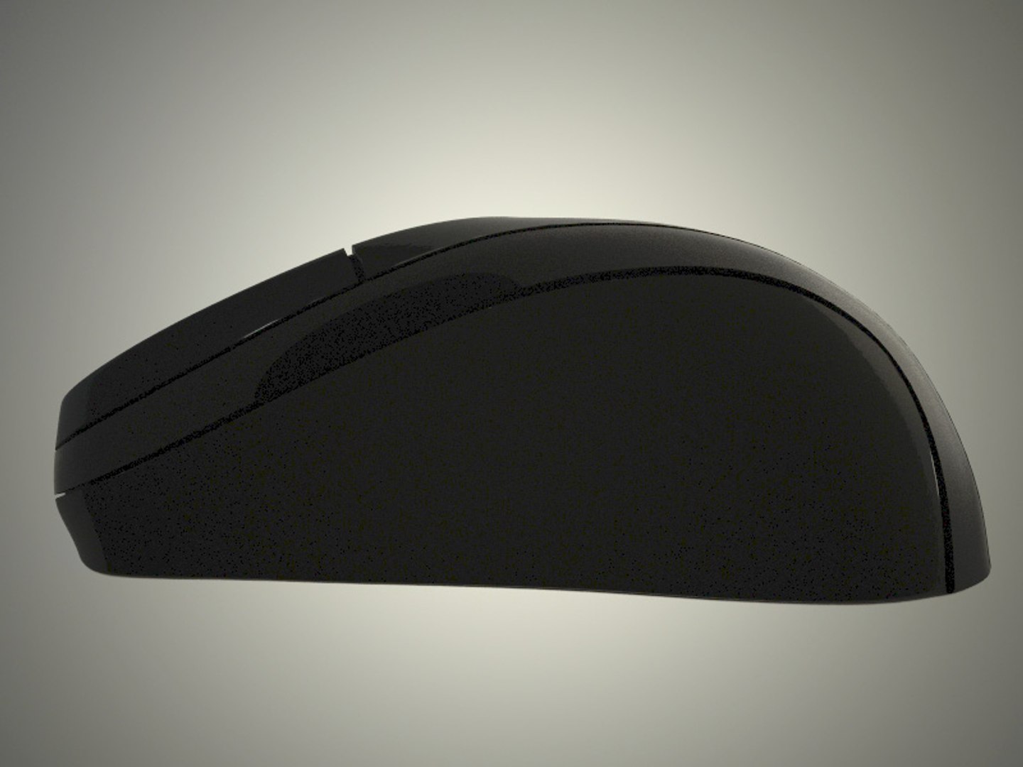 logitech computer mouse 3d model