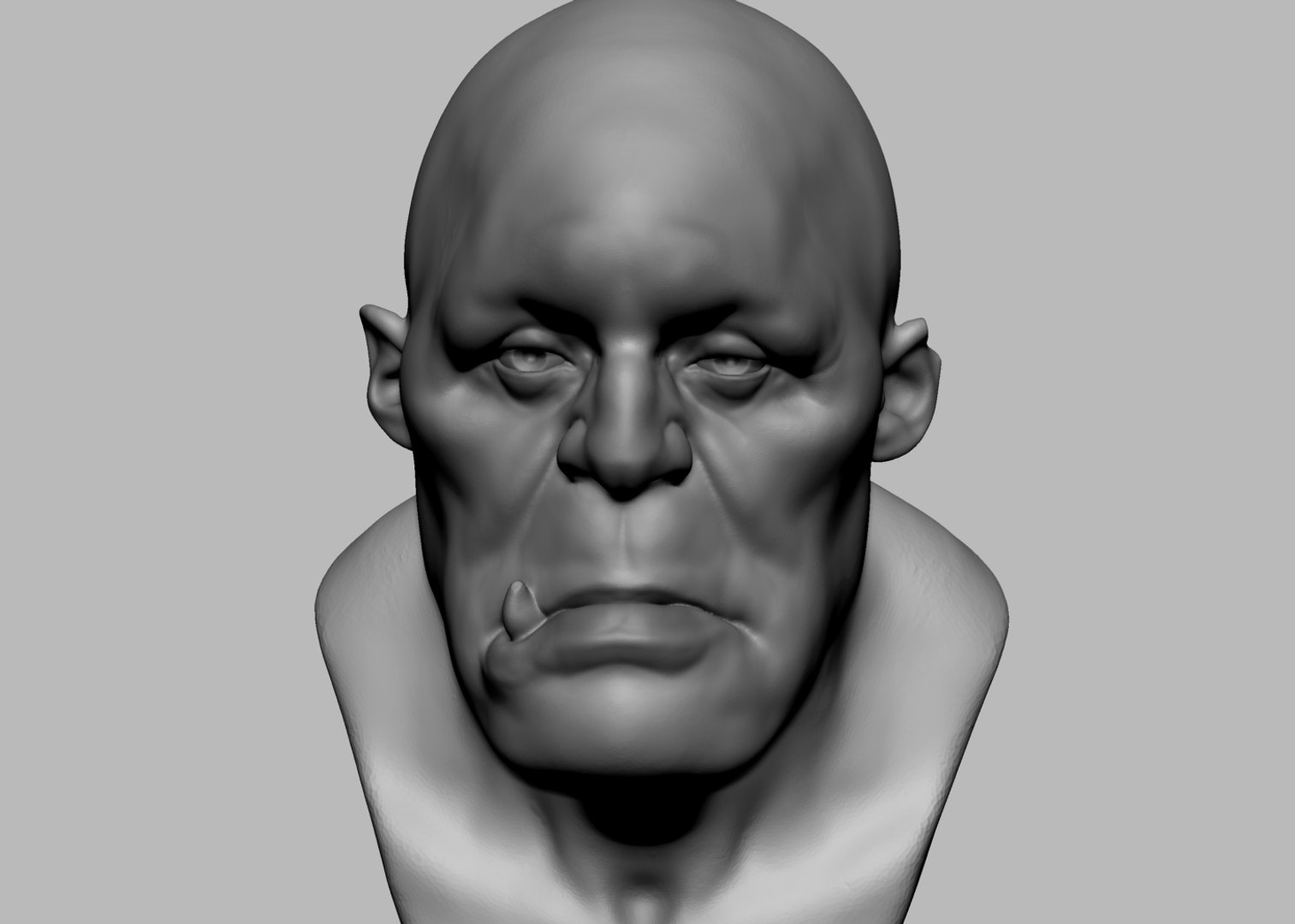 3D creature head reference - TurboSquid 1460349
