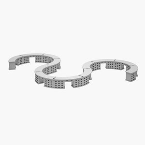 3D Hi-Tech Building 18 model