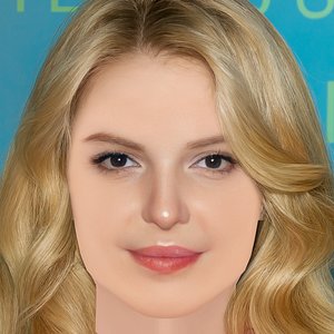 Katherine Heigl Head - No Hair - Low poly head for game