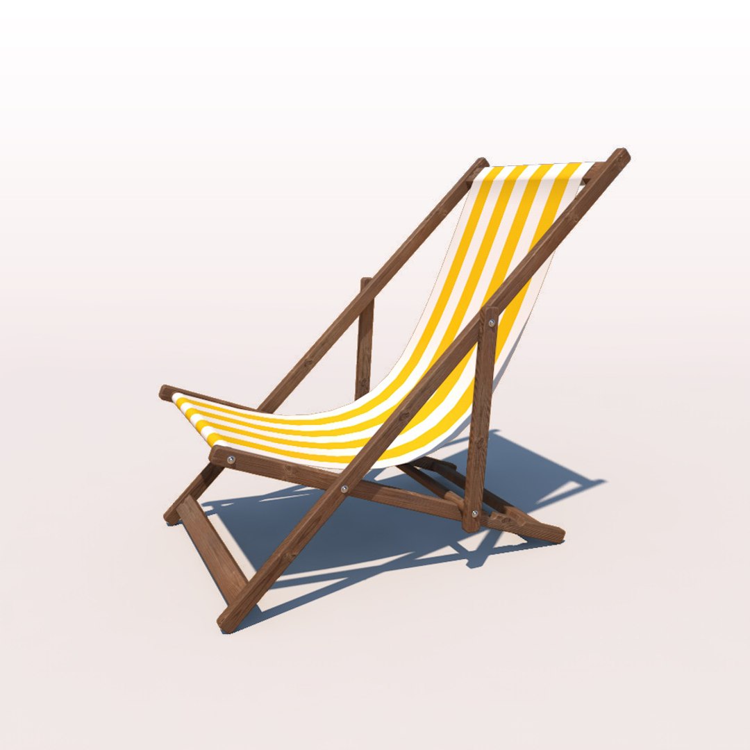 3d deck chair - yellow model https://p.turbosquid.com/ts-thumb/hU/BvUUFh/U03SPppr/deck_chair_yellow_02/jpg/1461791916/1920x1080/fit_q87/b89dd60dd5a258e7549c2d88422d404eb0d3af14/deck_chair_yellow_02.jpg