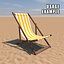 Deck Chair - Yellow