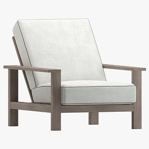 chair 186 outdoor furniture 3D model