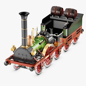 Historical Train "Adler"