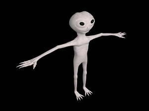 3d model alien reticul