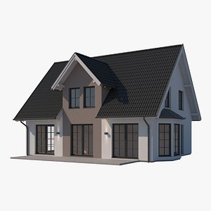 house building architecture model