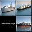3 Industrial Ships (3ds Max 2013)