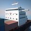 3 Industrial Ships (3ds Max 2013)