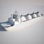 3 Industrial Ships (3ds Max 2013)