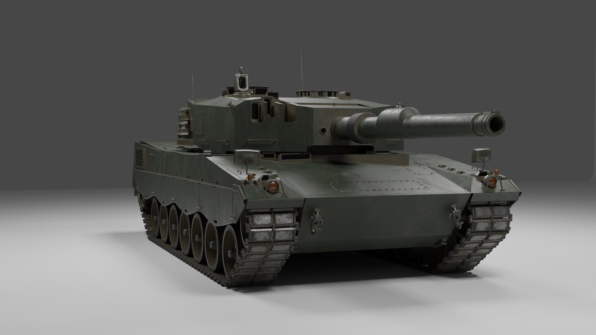 3D Model Leopard 2 - TurboSquid 2106822