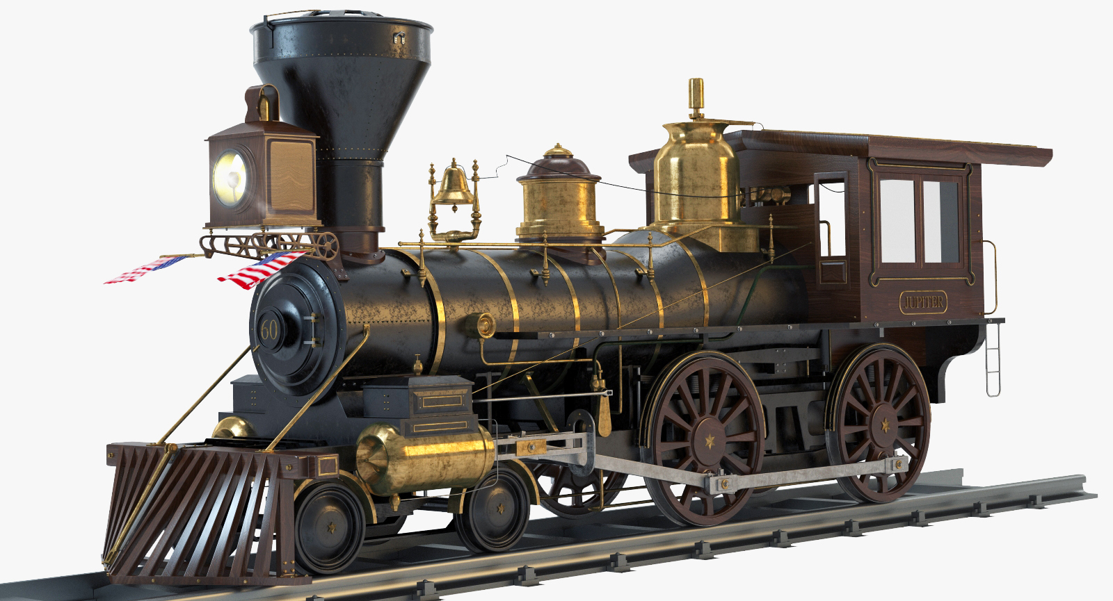 3D модель Паровоз 01 - TurboSquid 945237