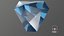 Shield Step Cut Blue Topaz