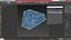 Shield Step Cut Blue Topaz