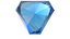 Shield Step Cut Blue Topaz