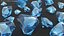 Shield Step Cut Blue Topaz