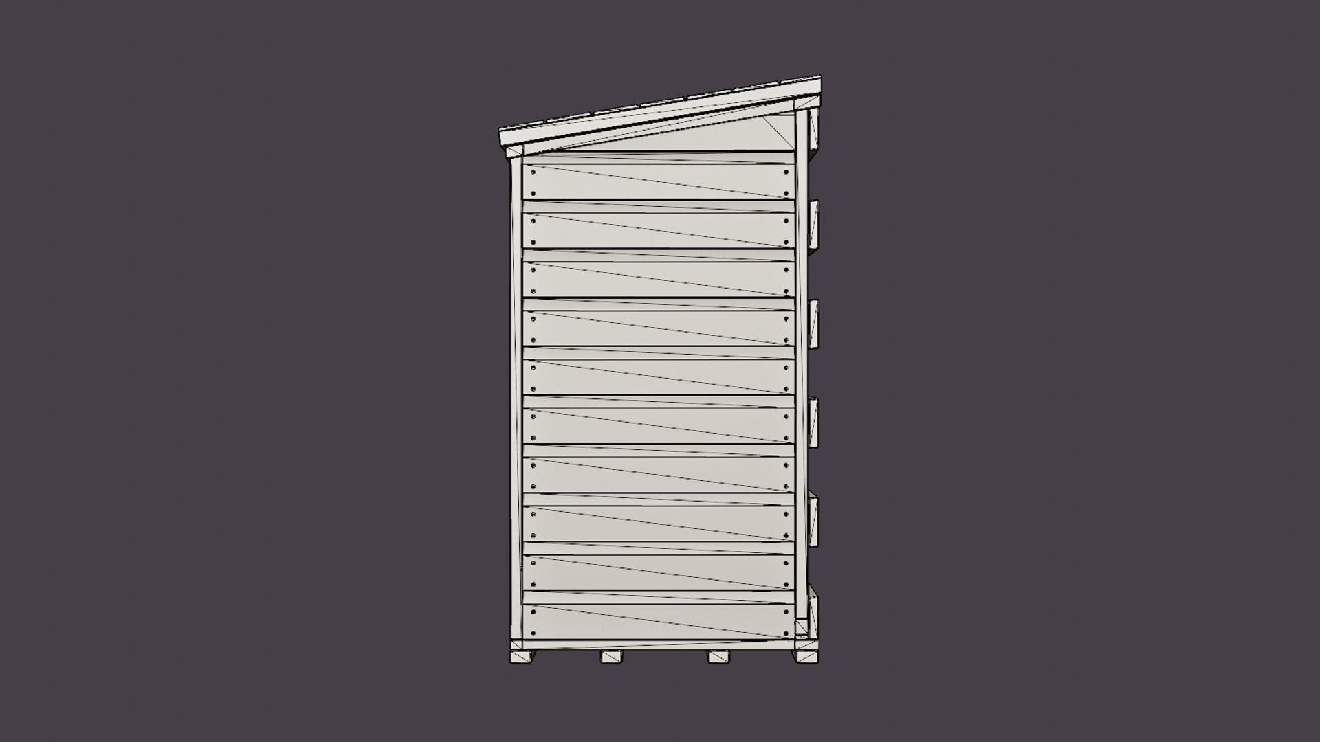 3D Log Store Model - TurboSquid 2252142