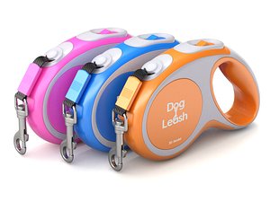 dog leash 3D