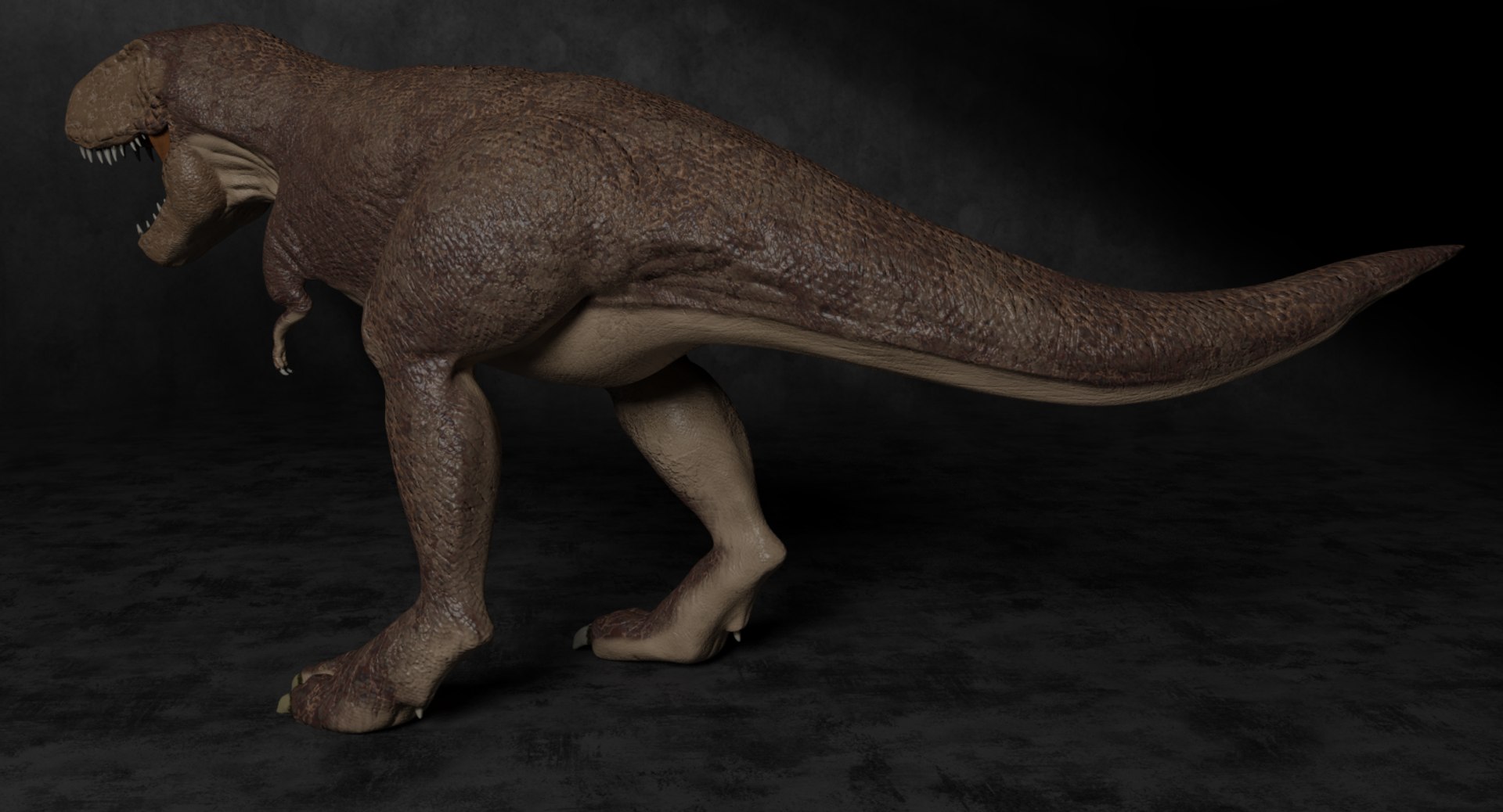 3d Tyrannosaurus Rex Dinosaur Rigged
