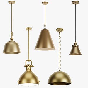 Brass Pendant Light Pack