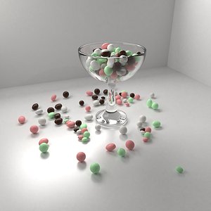 Chocolate Drop in Bowl