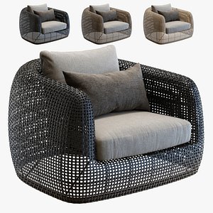 Restoration Hardware Gemini Armchair 3D model