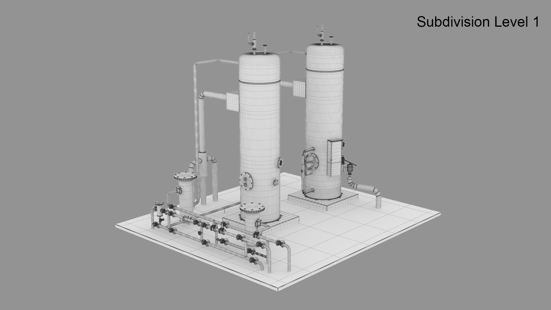 3D Model Gas Storage - TurboSquid 1955593