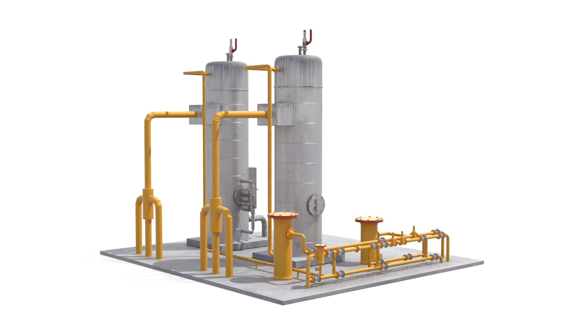 3D Model Gas Storage - TurboSquid 1955593