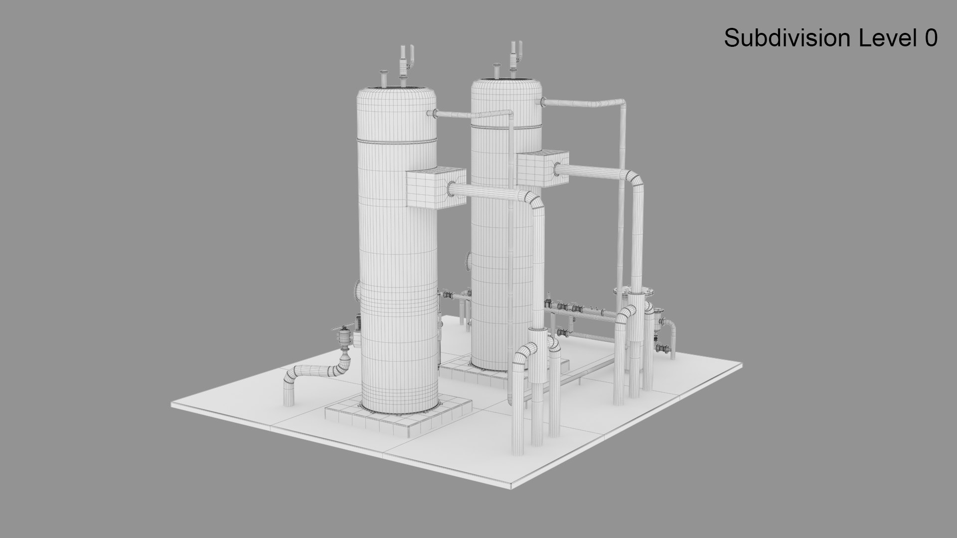 3D Model Gas Storage - TurboSquid 1955593