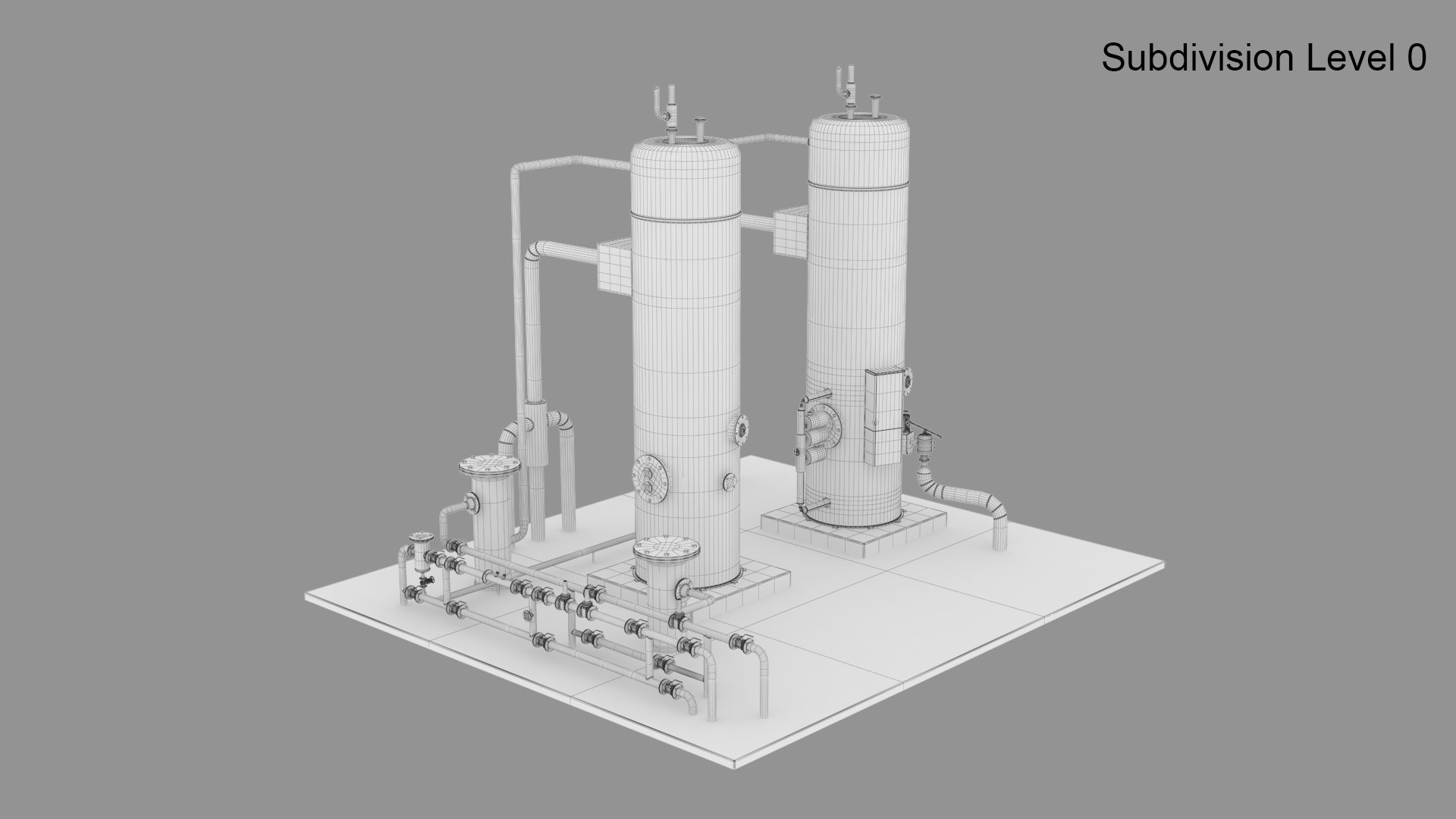 3D Model Gas Storage - TurboSquid 1955593