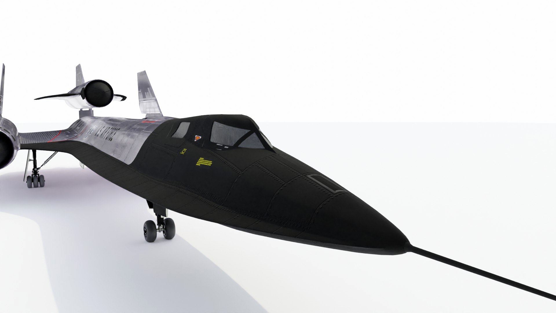 3d Model Of Blackbird Drone