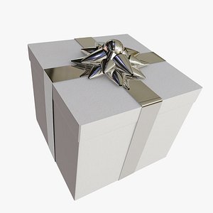 gift cadeau 3d model