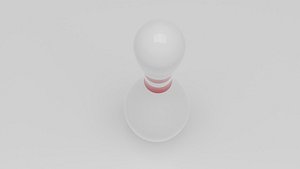 Bowling pin 3D model