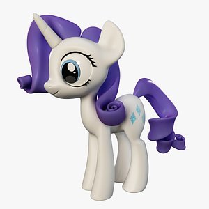 3ds max little pony rarity