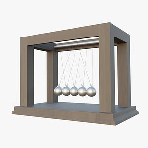 Newton Balls 3D model