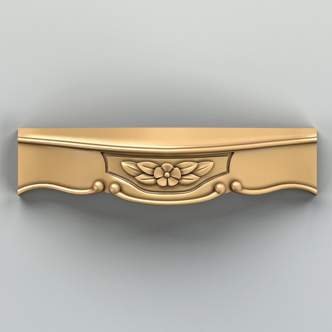 Carved Underframe 3d Model