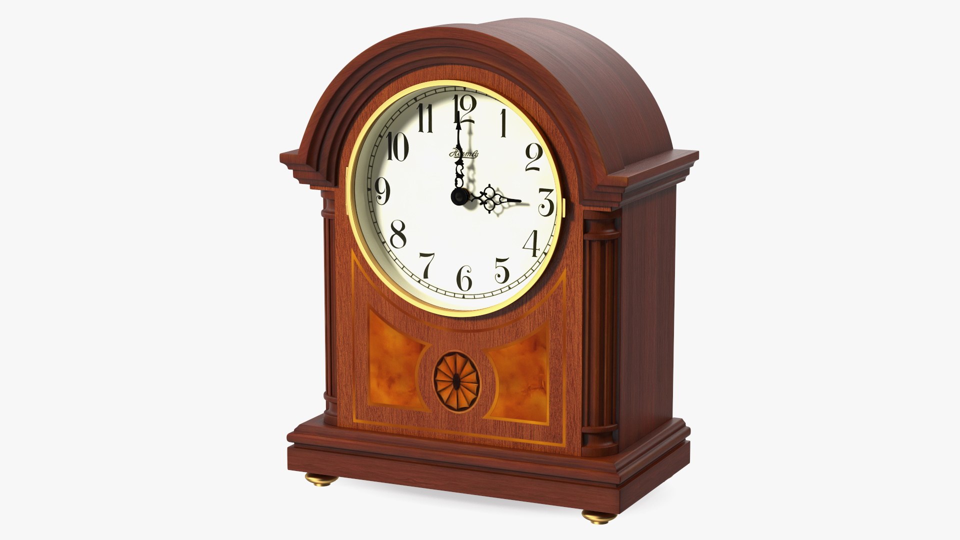 Hermle Clearbrook Mantel Clock 3D model preview