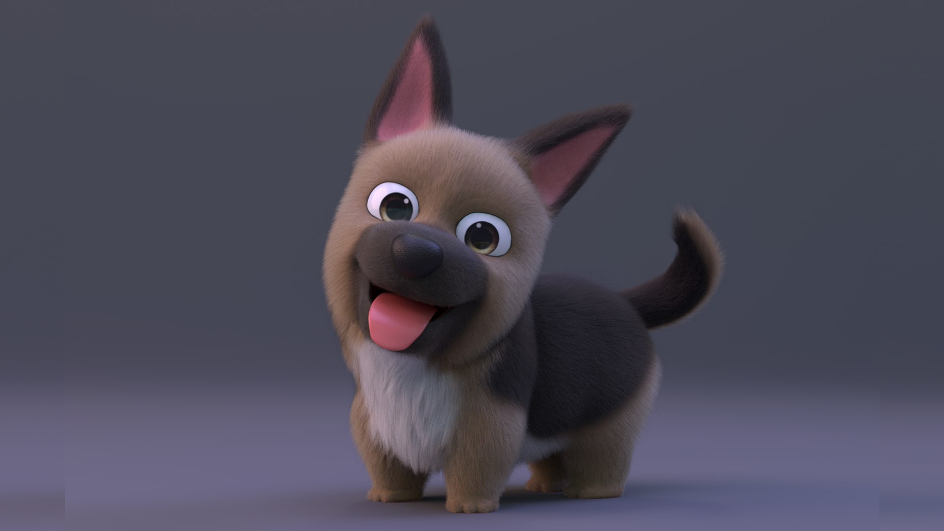 3D Cute cartoon dog https://p.turbosquid.com/ts-thumb/hV/SXkrTd/ac/44/png/1702520802/1920x1080/fit_q87/f80b0c14d41be2f27ccf66a2e25fde5a82b36254/44.jpg