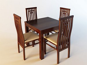 Table and chair