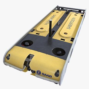 3D SAAB Sabertooth ROV model