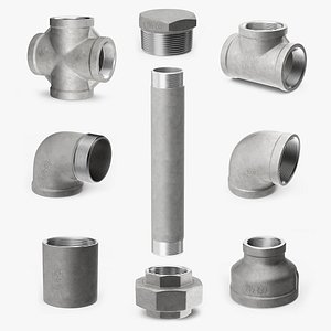 Plumbing Pipes Collection 6 3D