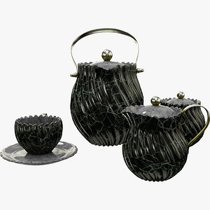 Editions Milano Teaset 3D model