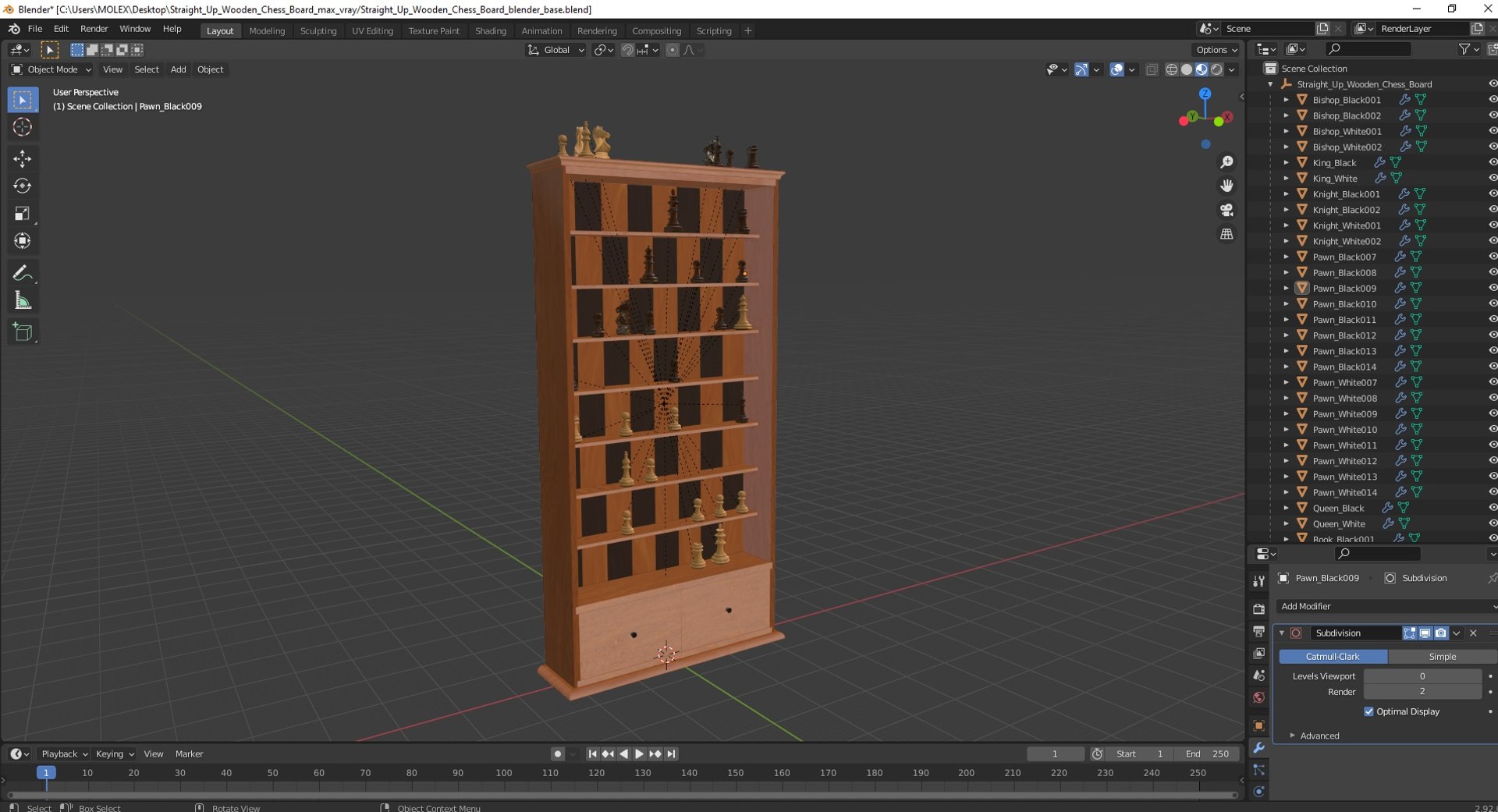 3D Straight Up Wooden Chess Board https://p.turbosquid.com/ts-thumb/hV/ZL5QP1/LR/straightupwoodenchessboardvray3dmodel031/jpg/1713500362/1920x1080/fit_q87/b4be65afd56251d2e7c436cade13fa5001395284/straightupwoodenchessboardvray3dmodel031.jpg