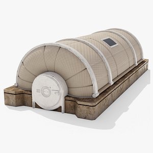 Sci-Fi planetary Base Camp